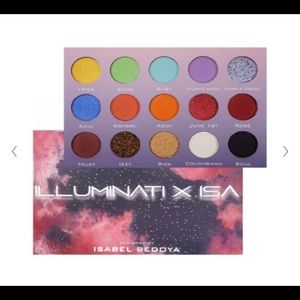 Illuminati X Isa eyeshadow palette